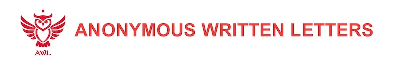 Anonymous Written Letters
