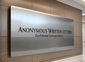 Anonymous Written Letters