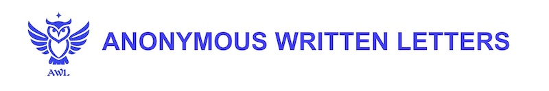 Anonymous Written Letters