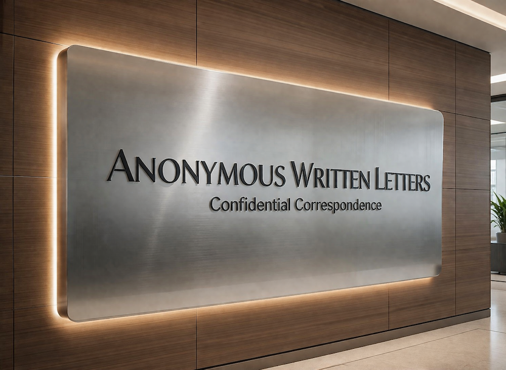 Anonymous Letters